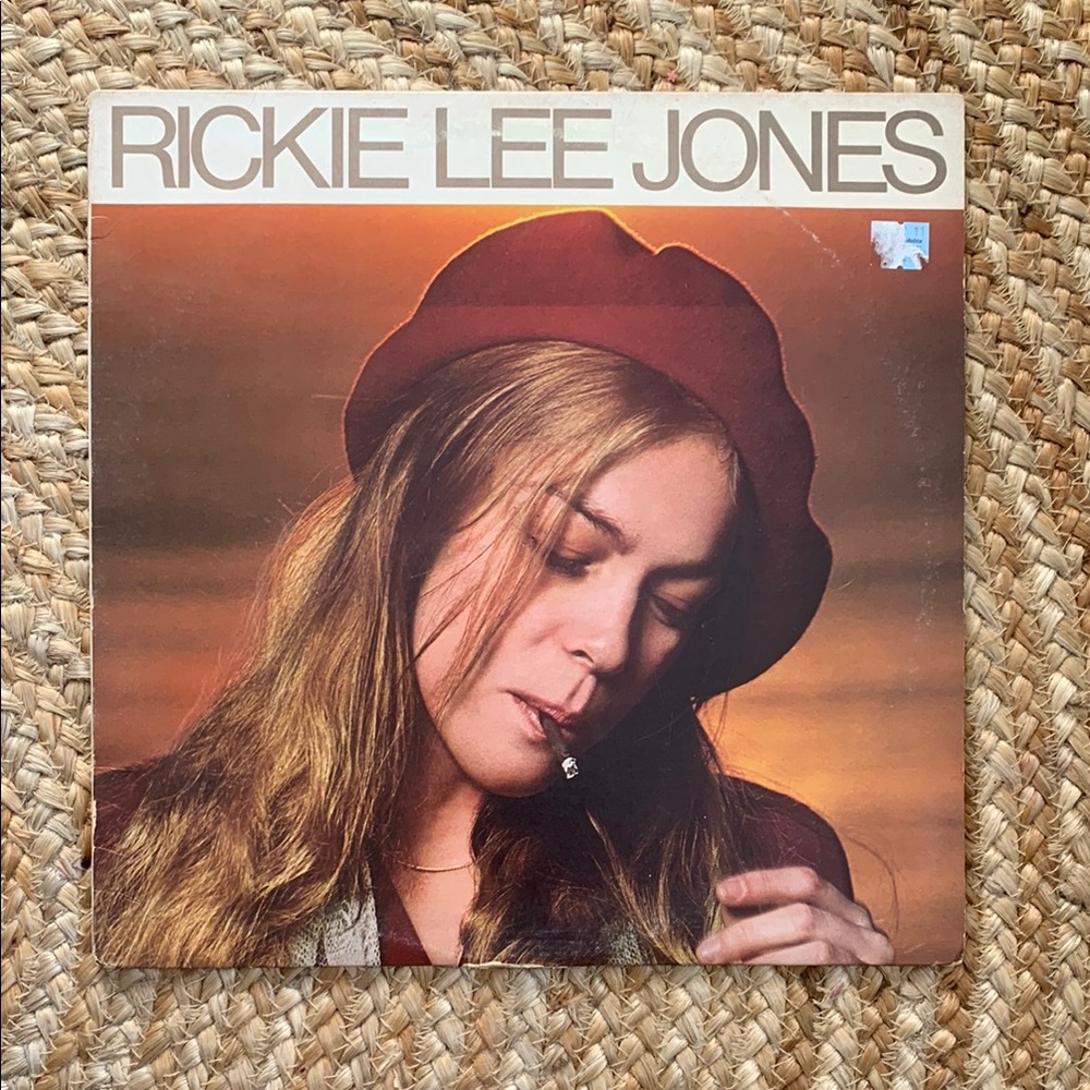 🍄 Rickie Lee Jones Vinyl Record - Vintage EUC